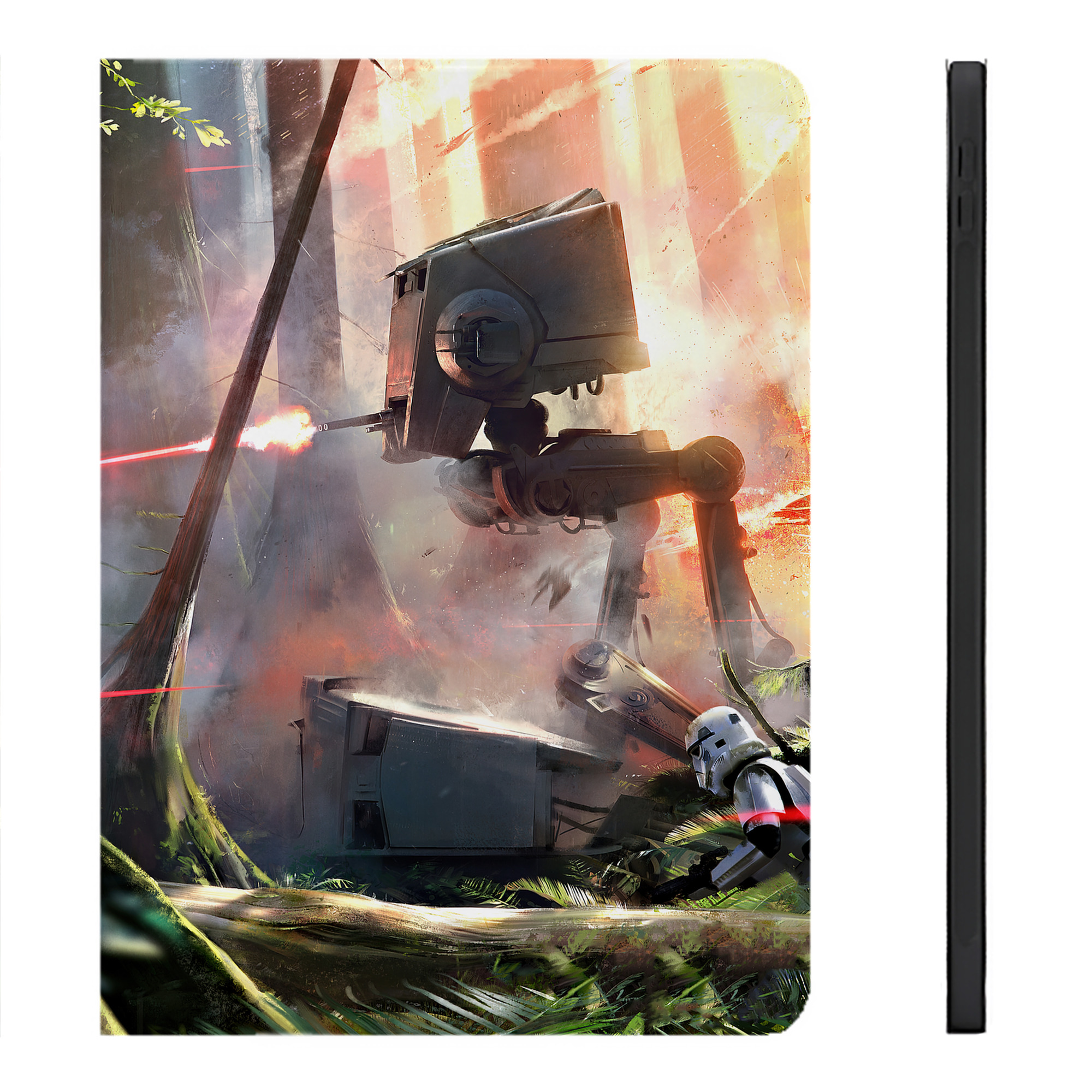 （画像用） スター・ウォーズ Star Wars IPadケース ペンホルダー付き ブックスタイルデザイン